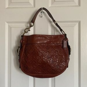 Rare Leather coach purse!